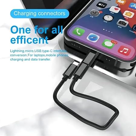 Multi USB Adapter Kit with cables, SIM tool, phone holder